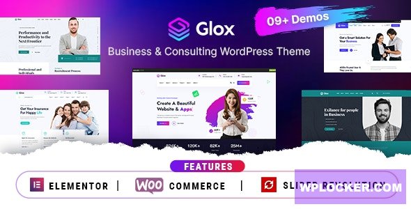 Glox v1.0.5 - Business & Consulting WordPress Theme