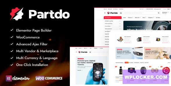 Partdo v1.4.8 - Auto Parts and Tools Shop WooCommerce Theme