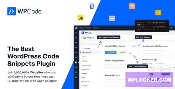 WPCode Pro v2.3.8 - The Best WordPress Code Snippets Plugin