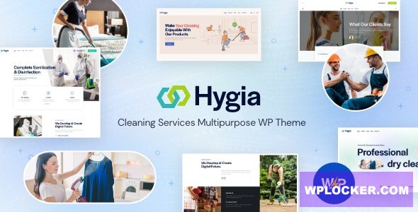 Hygia v1.24.0 - Cleaning Services Multipurpose WordPress Theme