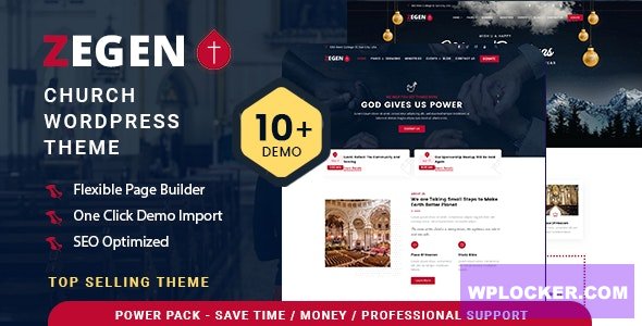 Zegen v3.0.0 - Church WordPress Theme