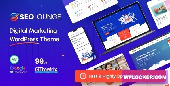 SEOLounge v5.0 - SEO Agency WordPress Theme