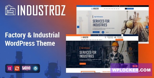 Industroz v4.5 - Factory & Industrial WordPress Theme