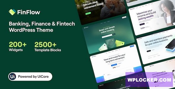 FinFlow v3.3.3 - Banking, Finance & Fintech WordPress Theme