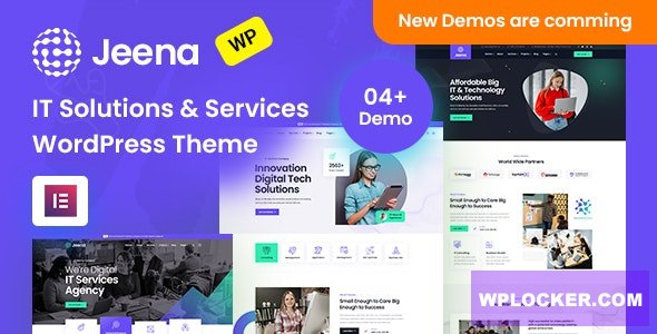 Jeena v1.0.2 - IT Solutions & Technology WordPress Theme
