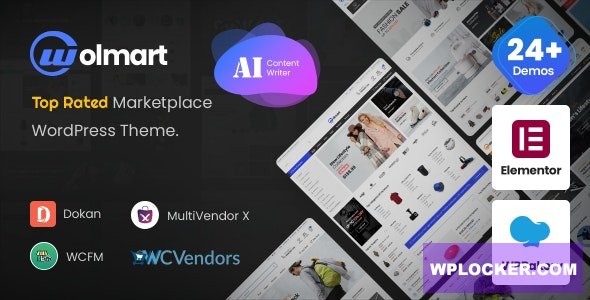 Wolmart v1.10.2 - Multi-Vendor Marketplace WooCommerce Theme