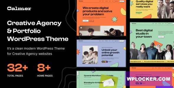Calmer v1.0.3 - Creative Portfolio and Agency WordPress Theme