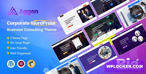 Aggen v3.1.0 - Business Consulting Theme
