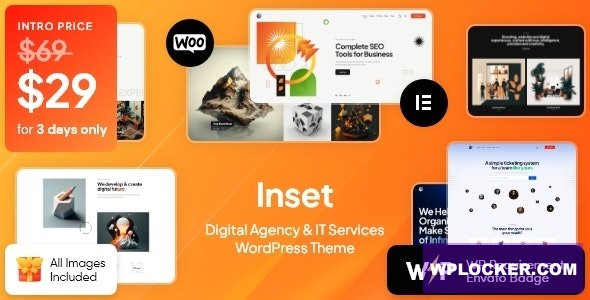 Inset v1.0 - Digital Agency & IT Services WordPress Theme