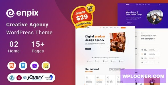 Enpix v1.0.1 - Digital Agency Creative Portfolio Theme