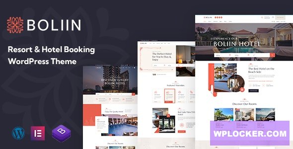 Boliin v1.1.4 - Resort & Hotel Booking WordPress Theme