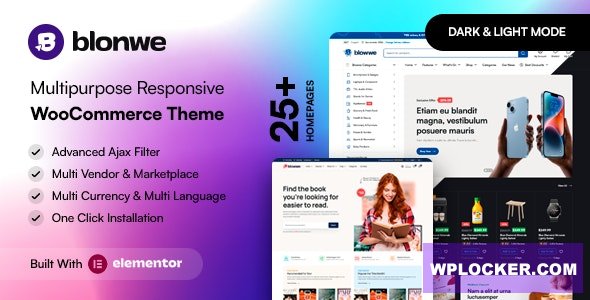 Blonwe v1.3.6 - Multipurpose WooCommerce Theme