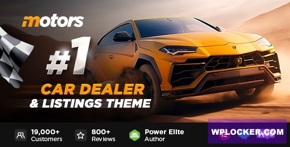 Motors v5.6.98 - Car Dealer, Rental & Listing WordPress theme