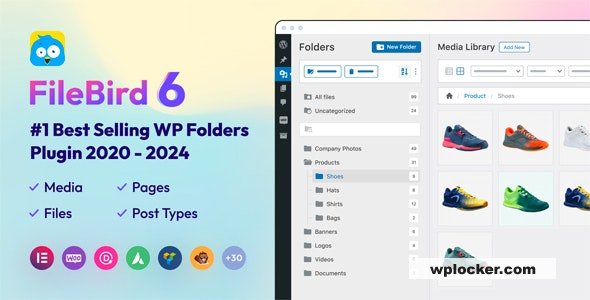 FileBird v6.5.5 - Media Library Folders