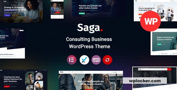 Saga v2.8 - Business Consulting WordPress Theme