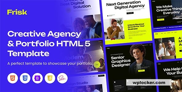 Frisk v1.0 - Creative Agency & Portfolio Template