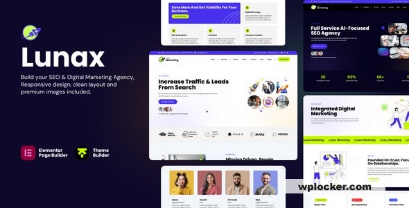 Lunax v7.0 - Digital Marketing Agency & SEO WordPress Theme