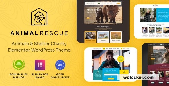 Animal Rescue v1.2.2 - Shelter Charity WordPress Theme