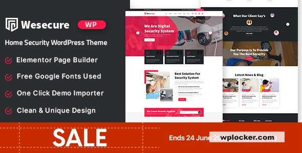 Wesecure v1.1.0 – Home Security WordPress Theme