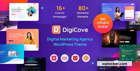Digicove v1.0.6 - Digital Marketing Agency WordPress Theme