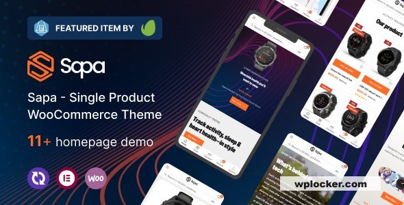 Sapa v1.1.25 - Product Landing Page WooCommerce Theme
