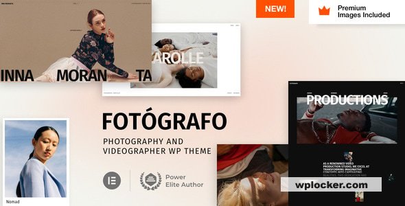 Fotógrafo v28 - Photography Videographer WordPress Theme