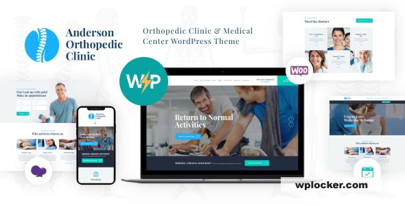 Anderson v1.4.5 - Orthopedic Clinic WordPress Theme