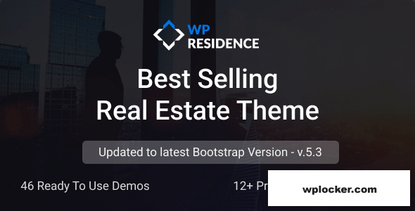 WP Residence v5.6.0 - Real Estate WordPress Theme