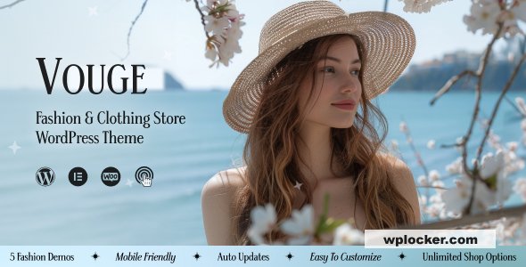Vouge v1.0.2 - Fashion Clothing WordPress Theme