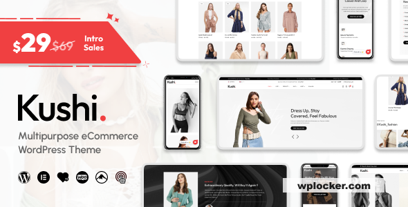 Kushi v1.0.0 - Multipurpose WooCommerce Theme