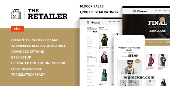 The Retailer v7.5 - Responsive WordPress Theme