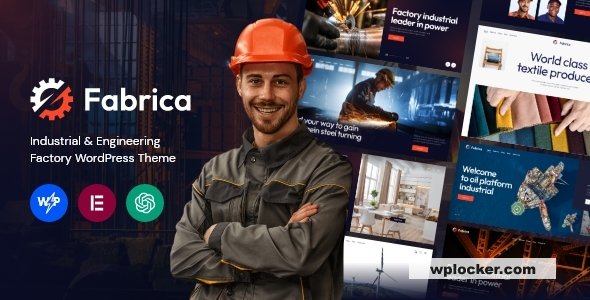 Fabrica v1.20.0 - Industrial & Engineering Factory WordPress Theme