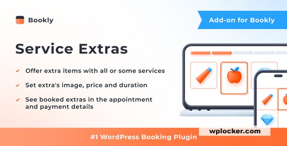Bookly Service Extras (Add-on) v6.6