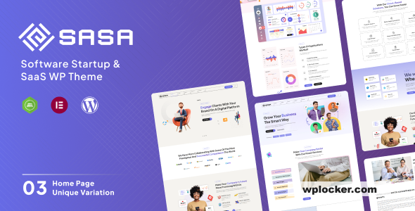 SaSa v1.0.5 - Startup WordPress Theme