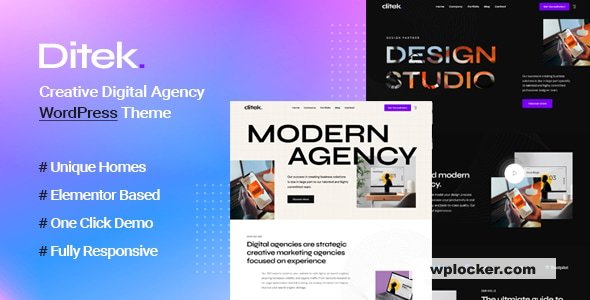 Ditek v1.0.2 - Digital Agency Creative Portfolio WordPress Theme