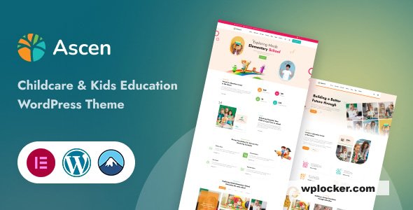 Ascen v1.4.0 - Childcare & Kids Education WordPress Theme