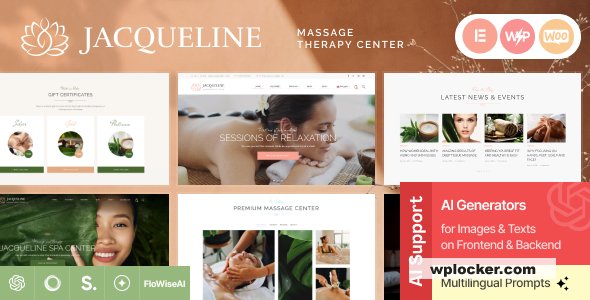 Jacqueline v2.24.0 - Spa & Massage Salon Beauty WordPress Theme