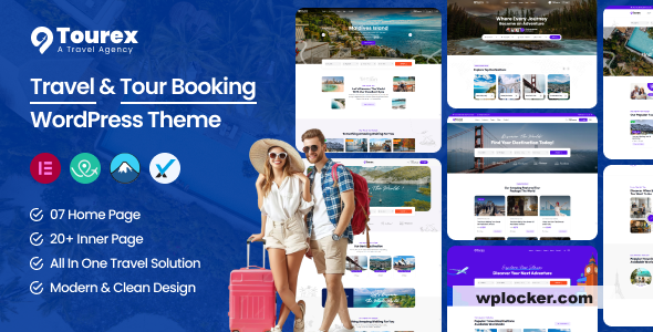 Tourex v1.0.2 - Tour & Travel Booking WordPress Theme