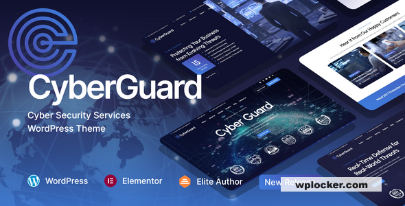 CyberGuard v1.0.2 - Cyber Security Services WordPress Theme
