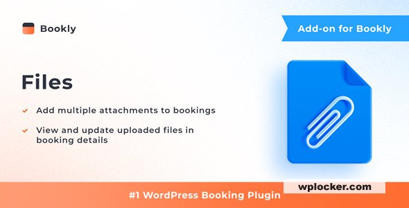 Bookly Files (Add-on) v4.2