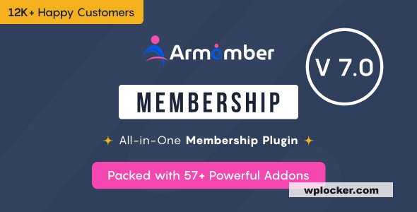 ARMember v7.6 - WordPress Membership Plugin