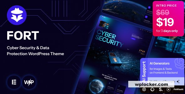 Fort v1.0 - Cyber Security & Data Protection WordPress Theme