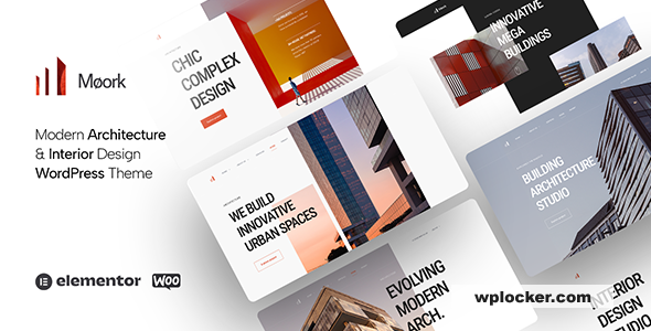 Moork v1.1.1 - Architecture & Interior Design WordPress Theme