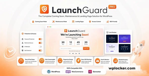 LaunchGuard Pro v1.2.2 – Coming Soon & Maintenance Mode
