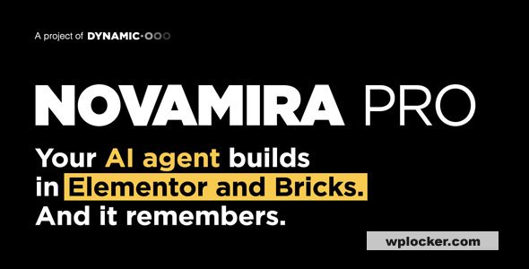 Novamira Pro v1.7.1 - Your AI agent builds inside your WordPress