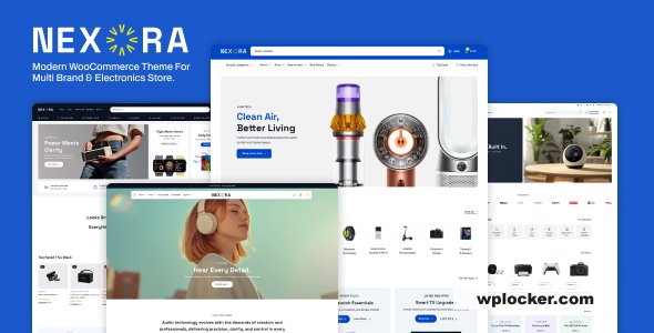 Nexora Shop v1.0.0 - Multibrand Electronics Store WooCommerce Theme