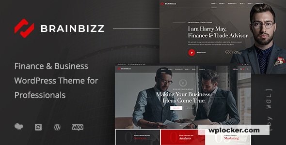 BrainBizz v1.3.13 - Finance & Business WordPress Theme